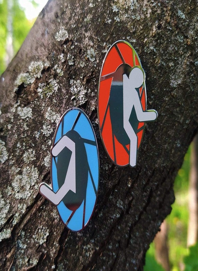 Untitled Portal Hard Enamel Pins Badges - Image 2